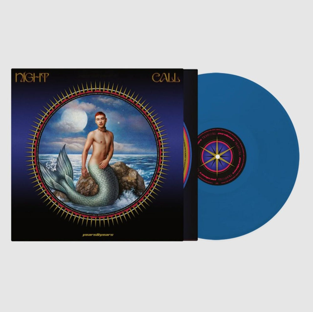 Years & Years Night Call - Blue Vinyl - Sealed UK vinyl LP album (LP record) YEFLPNI823781