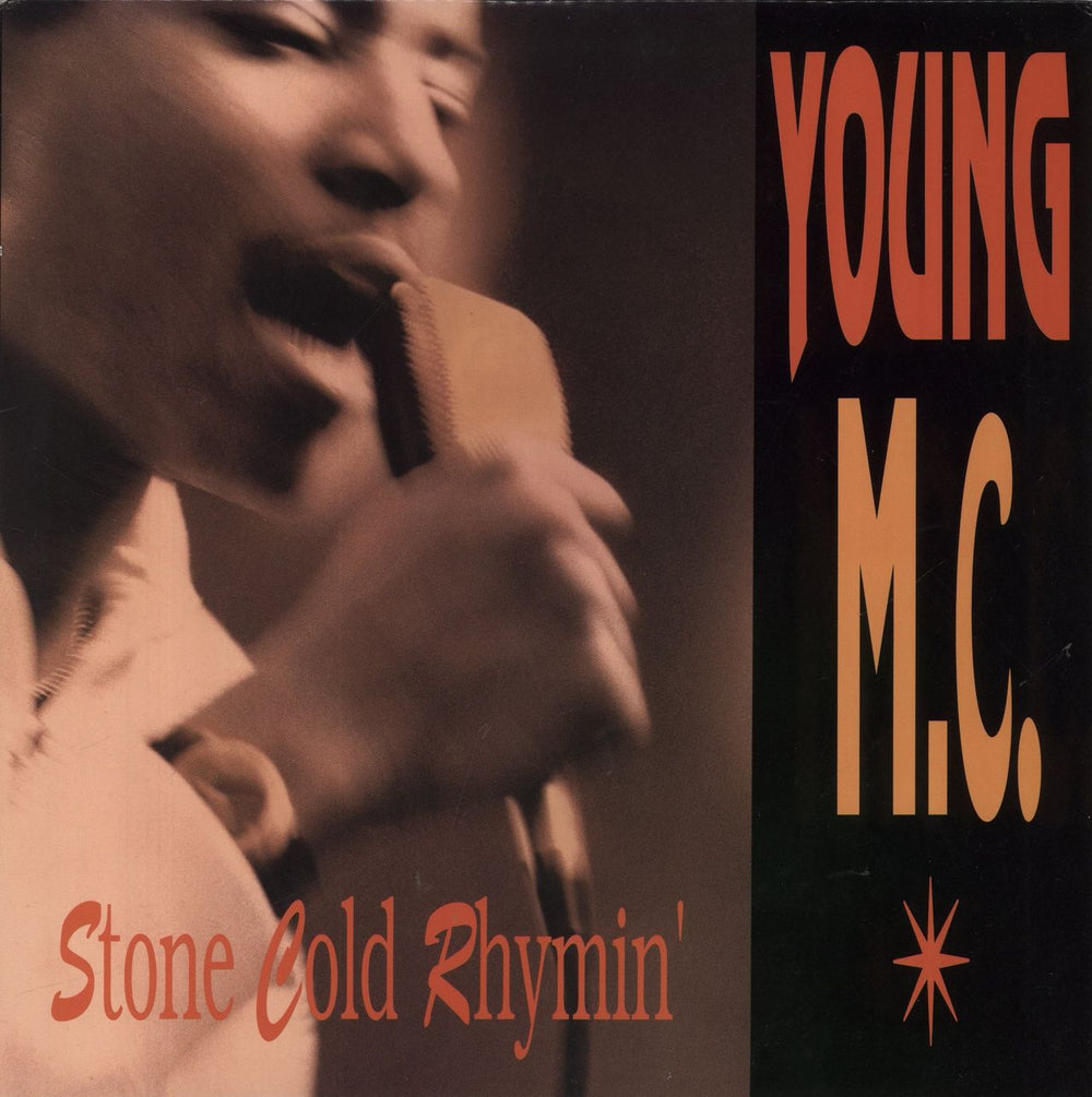 Young MC Stone Cold Rhymin' US vinyl LP album (LP record) 91309-1