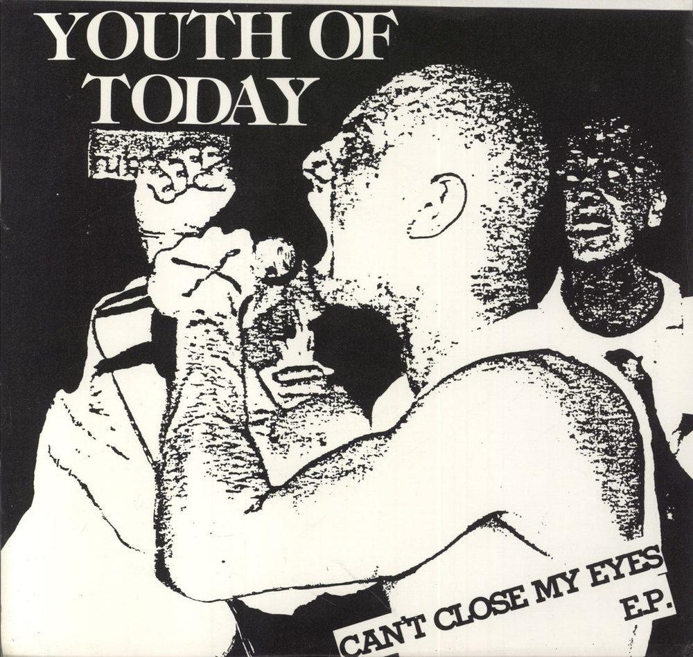 Youth Of Today Can't Close My Eyes - 4th US Promo vinyl LP album (LP record) CAROL1353