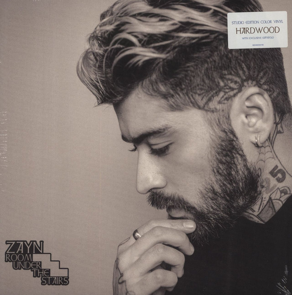 Zayn Malik Room Under The Stairs - Hardwood Vinyl - Sealed + Signed Print UK 2-LP vinyl record set (Double LP Album) 602465250114