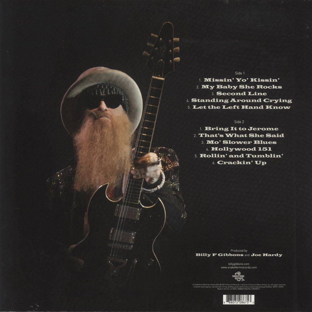 ZZ Top The Big Bad Blues - Smoky Vinyl - Sealed UK vinyl LP album (LP record) 888072086753