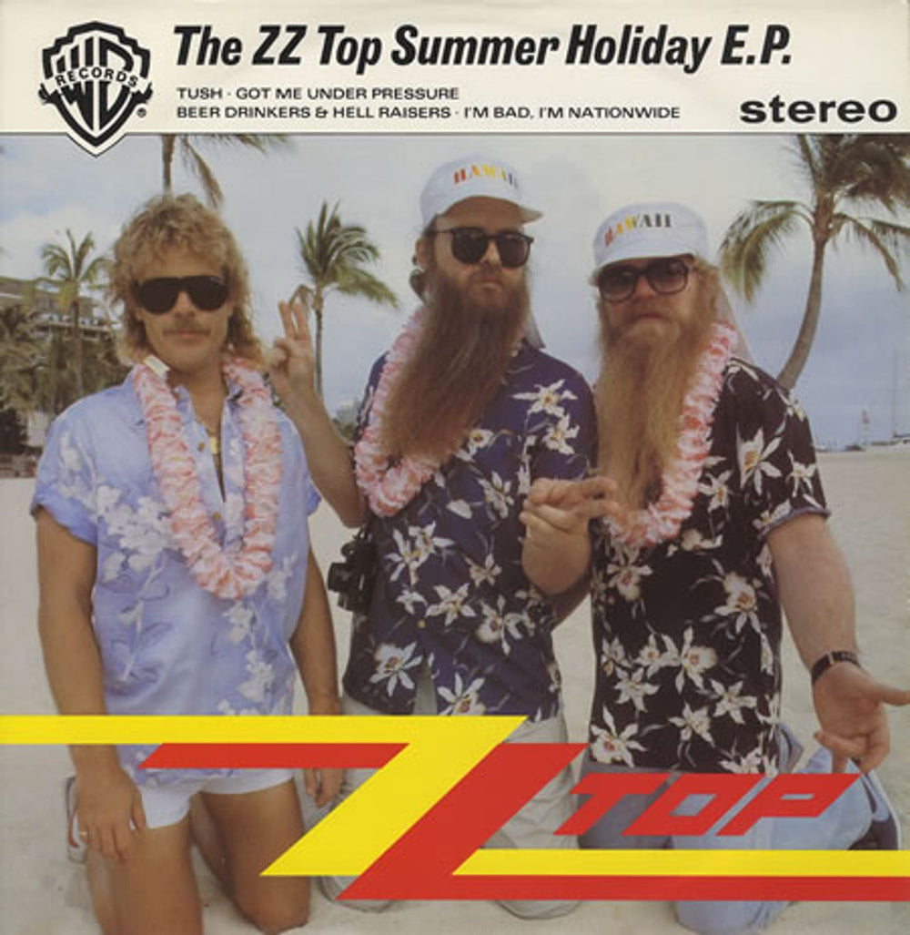 ZZ Top The Zz Top Summer Holiday Ep UK 12" vinyl single (12 inch record / Maxi-single) W8946T