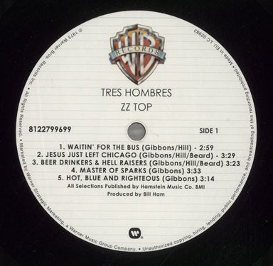 ZZ Top Tres Hombres - 180gm - EX UK Vinyl LP — RareVinyl.com