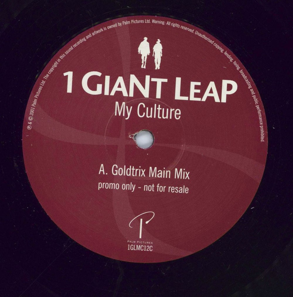 1 Giant Leap My Culture UK Promo 12" vinyl single (12 inch record / Maxi-single) 1GLMC12C