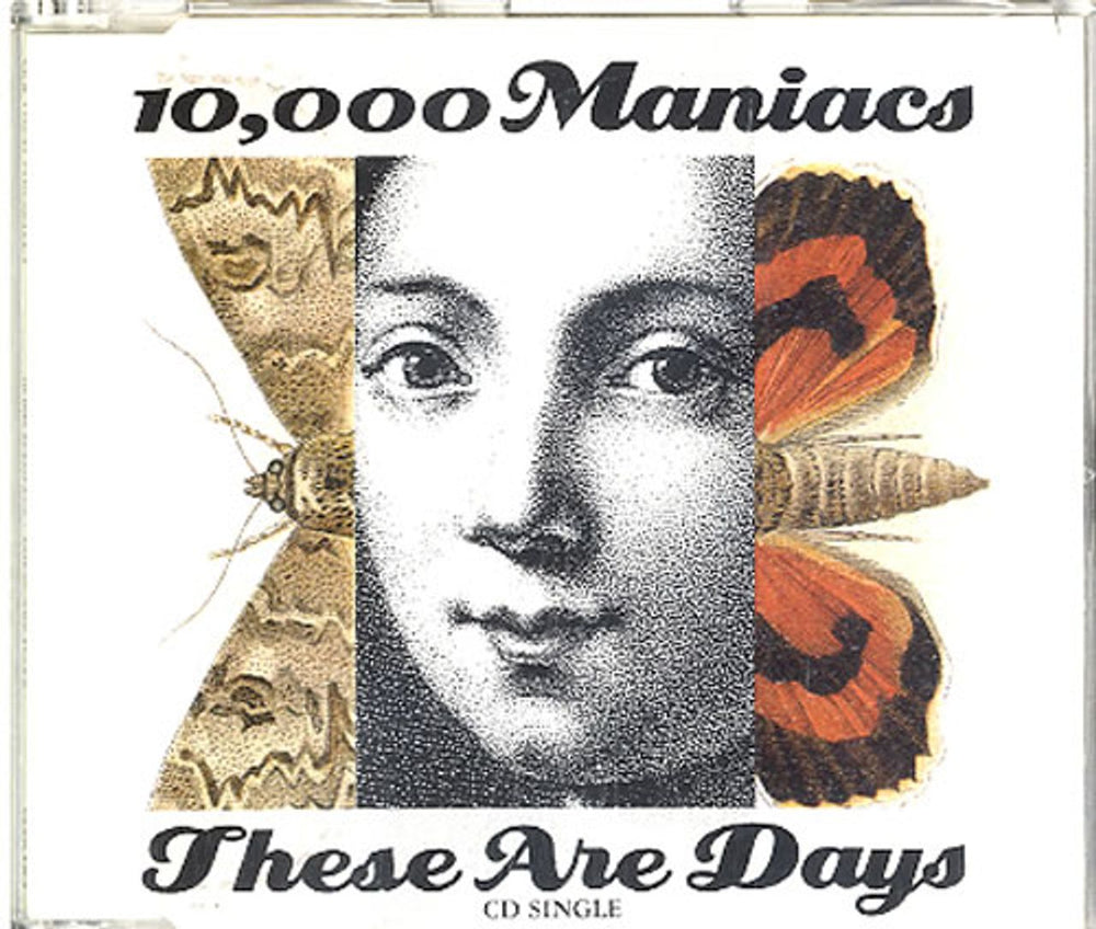 10,000 Maniacs These Are Days UK 2-CD single set (Double CD single) EKR156CD/EKR165CDX