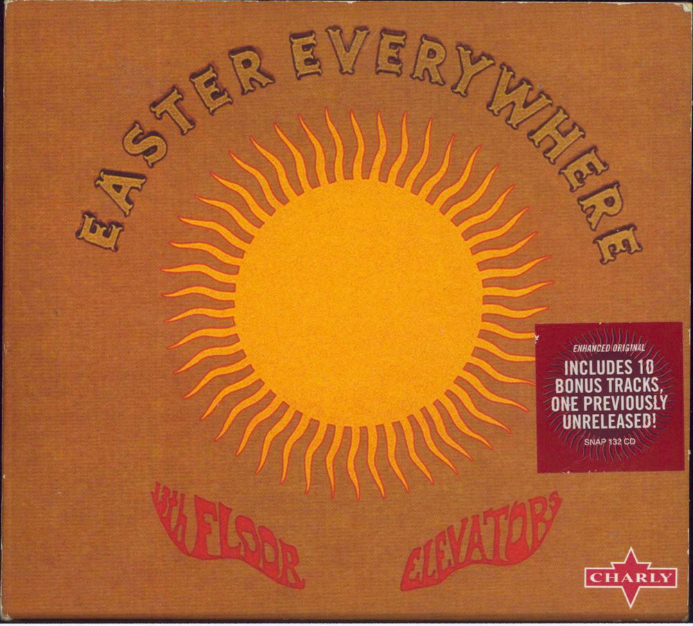 13th Floor Elevators Easter Everywhere UK CD album (CDLP) SNAP132CD