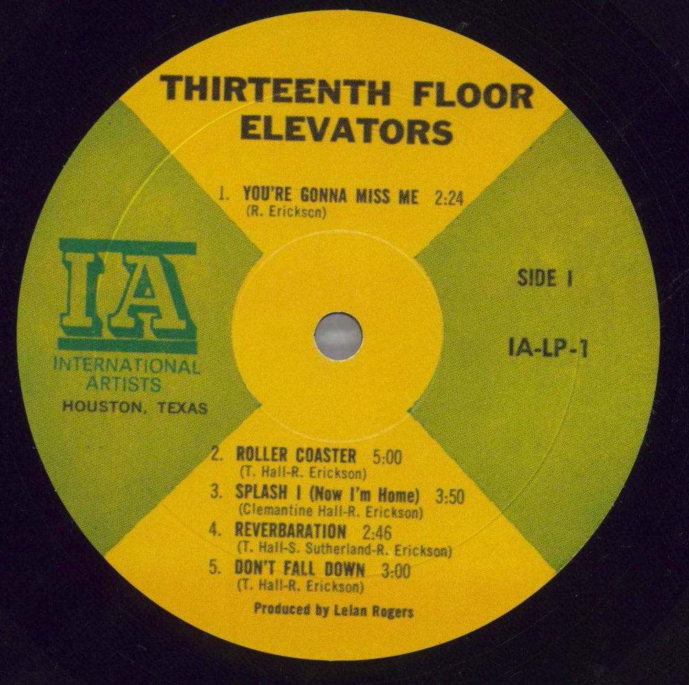 13th Floor Elevators The Psychedelic Sounds Of The 13th Floor Elevators UK 2-LP vinyl record set (Double LP Album)