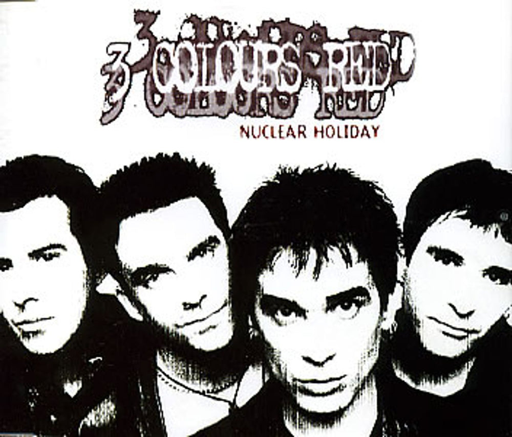 3 Colours Red Nuclear Holiday UK CD single (CD5 / 5") CRESCD250