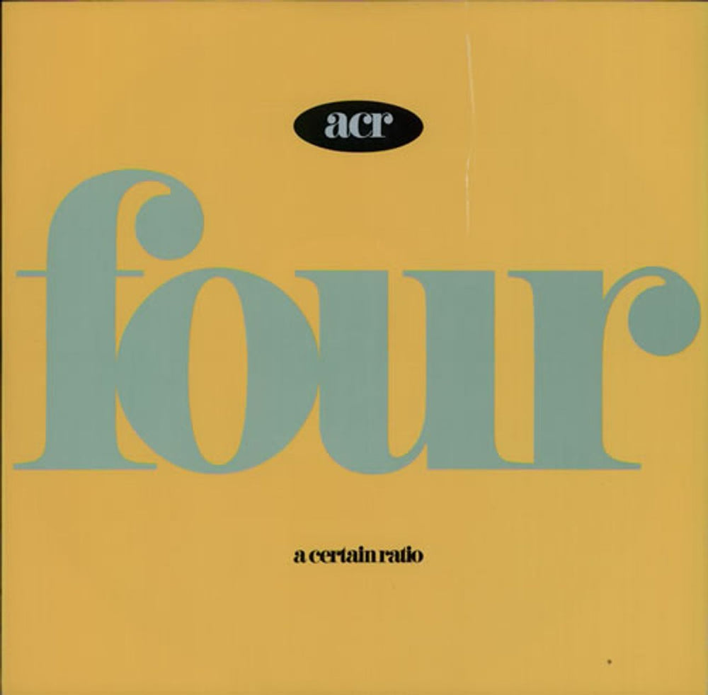 A Certain Ratio Four For The Floor EP UK 12" vinyl single (12 inch record / Maxi-single) ACRY550