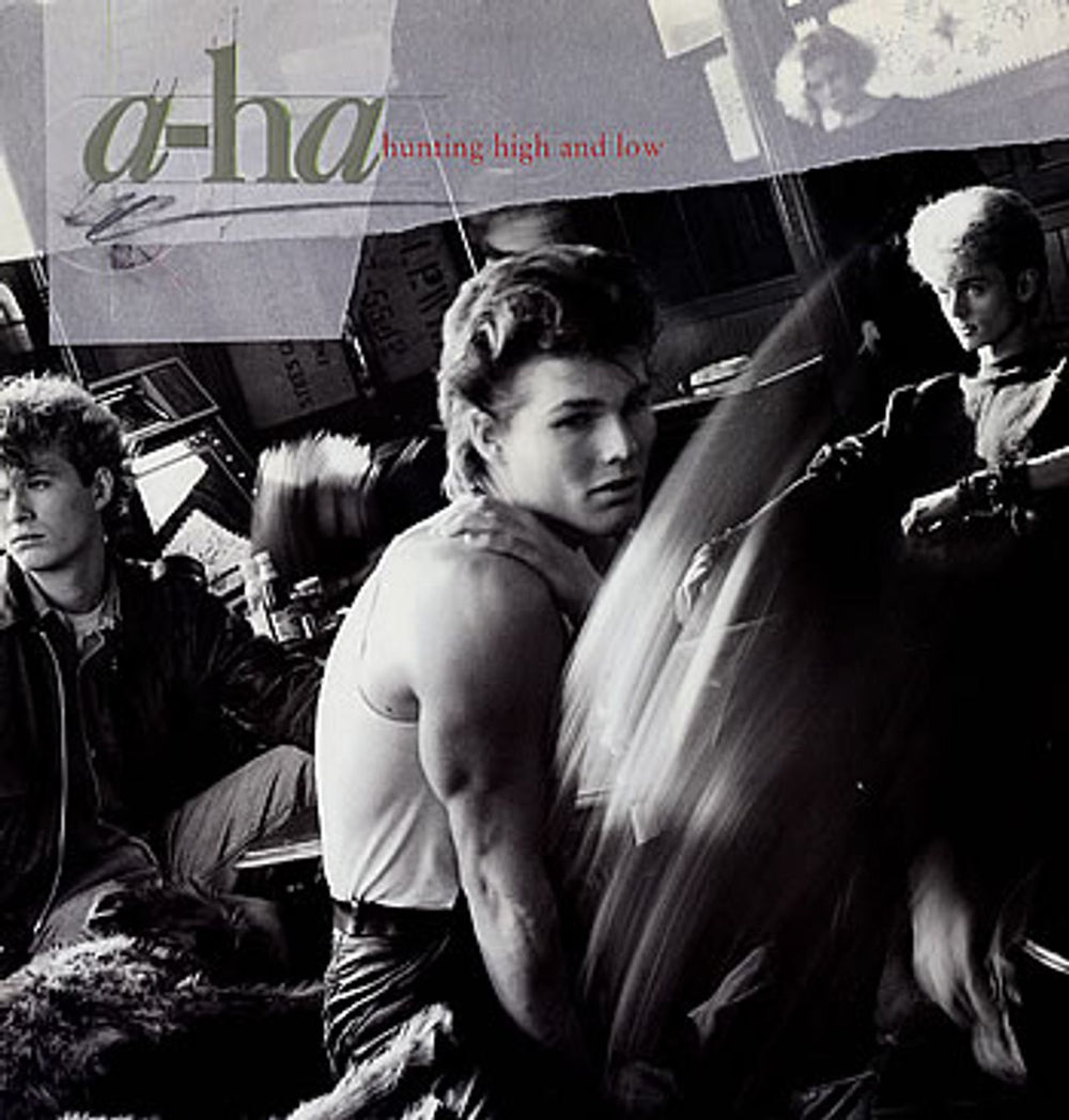 A-Ha Hunting High And Low German vinyl LP album (LP record) 925300-1