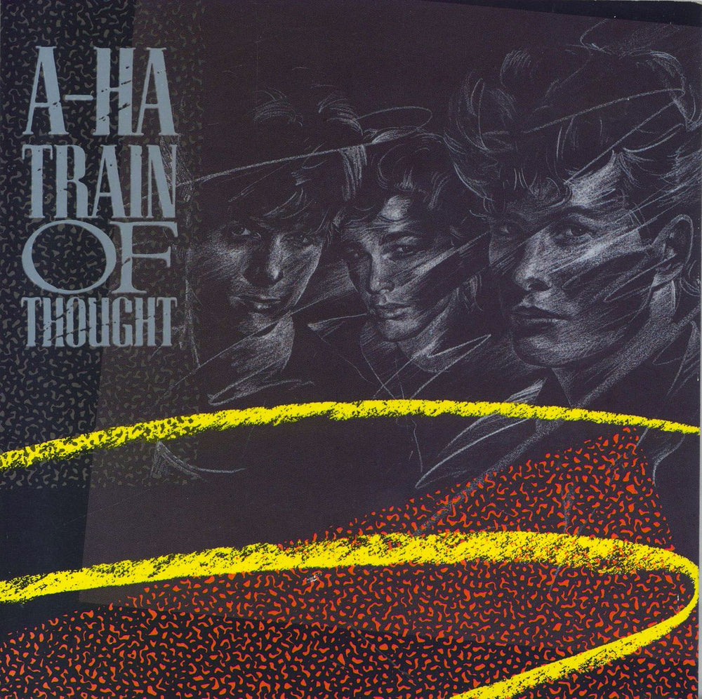 A-Ha Train Of Thought - Solid UK 7" vinyl single (7 inch record / 45) W8736