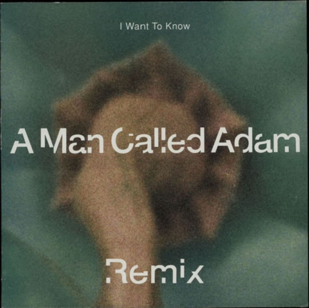 A Man Called Adam I Want To Know Remix UK 12" vinyl single (12 inch record / Maxi-single) BLR38R