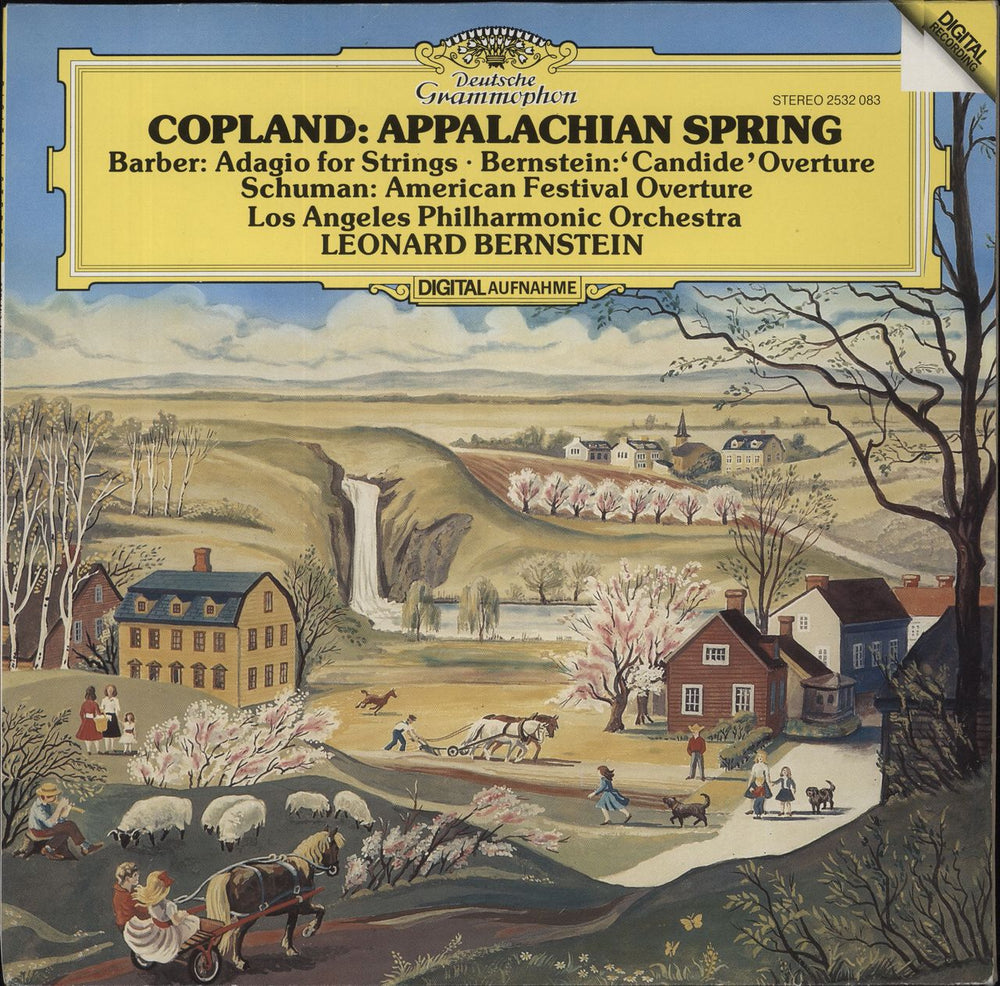 Aaron Copland Appalachan Spring/Adagio For Strings/ Candide Overture German vinyl LP album (LP record) 2532083