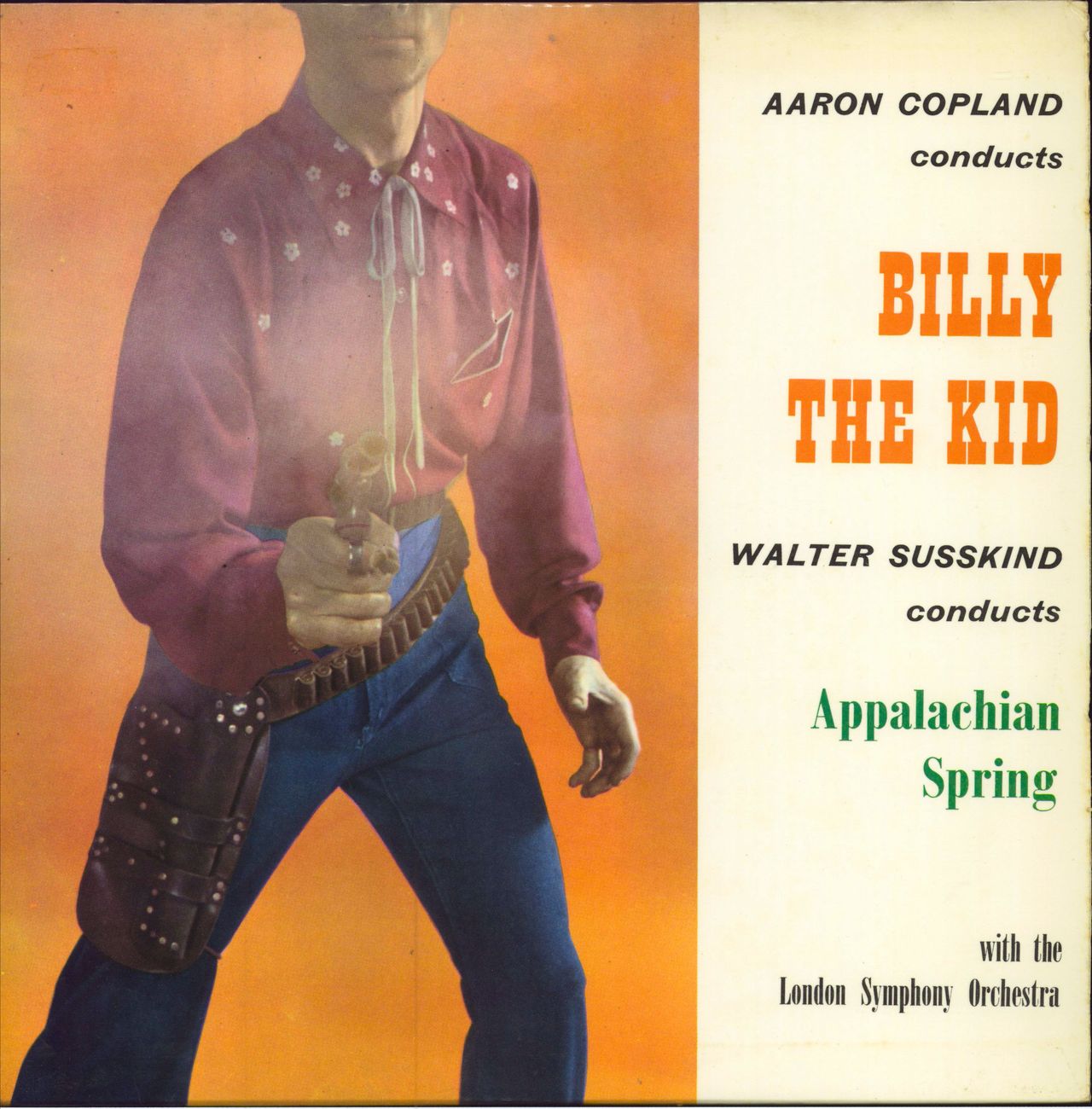 Aaron Copland Billy The Kid / Appalachian Suite UK vinyl LP album (LP record) T.92
