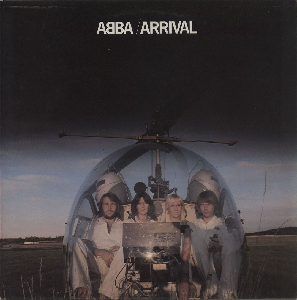 Abba Arrival - Gold Promo Stamp UK vinyl LP album (LP record) EPC86018