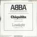Abba Chiquitita - EX French 7" vinyl single (7 inch record / 45)