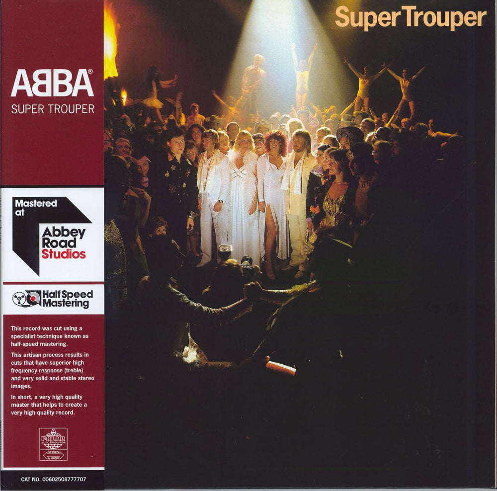 Abba Super Trouper  [Half-Speed Master] - 180gm Vinyl UK 2-LP vinyl record set (Double LP Album) 0602508777707