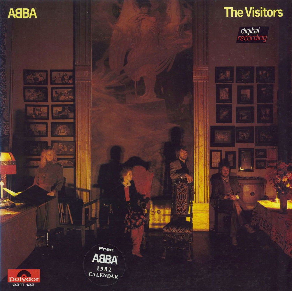 Abba The Visitors Hong Kong vinyl LP album (LP record) 2311122