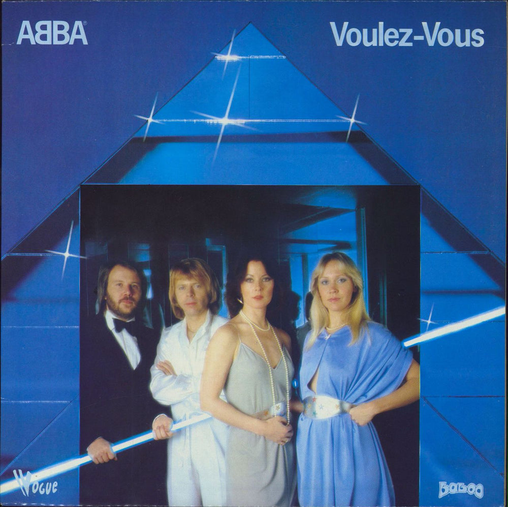 Abba Voulez-Vous French vinyl LP album (LP record) LD8537