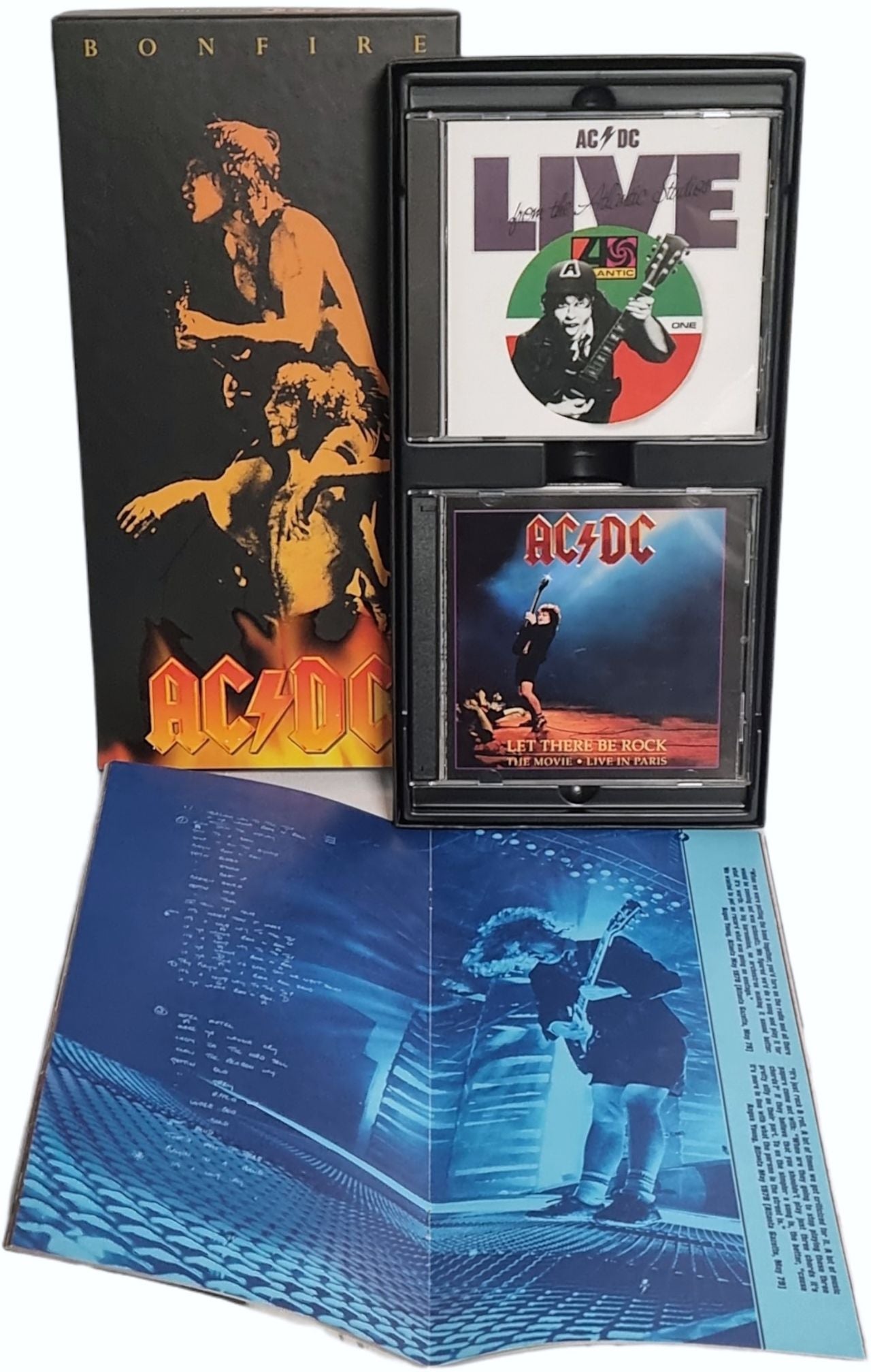 AC/DC Bonfire - 5 Box Cd album box set RareVinyl.com