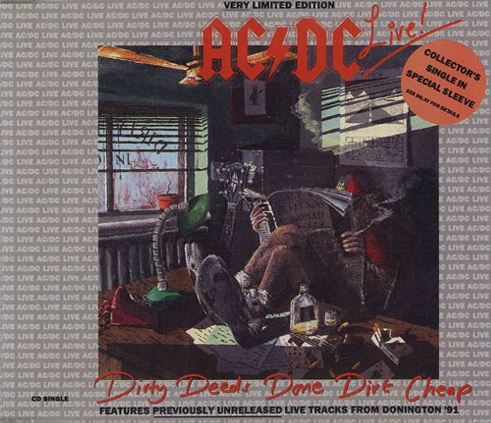 AC/DC Dirty Deeds Done Dirt Cheap UK CD single (CD5 / 5") B6073CD