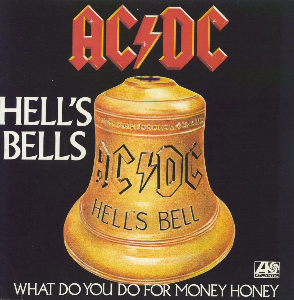 AC/DC Hell's Bells + p/s French 7" vinyl single (7 inch record / 45) 11650