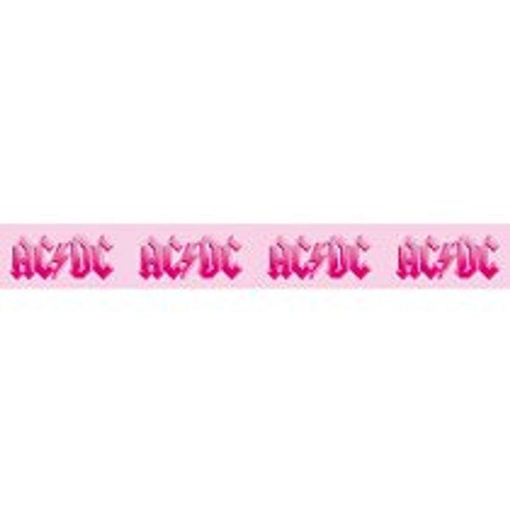 AC/DC Logo Shoe Laces [Pink] UK memorabilia SL107