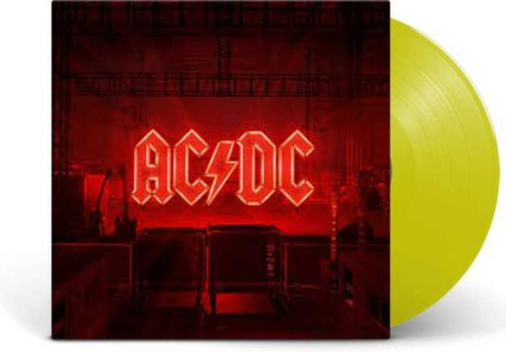 AC/DC Power Up - Yellow Vinyl - Sealed UK vinyl LP album (LP record) 19439816661