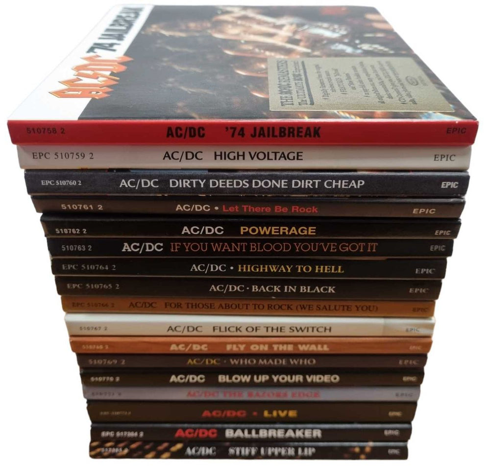 AC/DC The AC/DC Remasters - 17 Albums UK CD album (CDLP) ACDCDTH484650