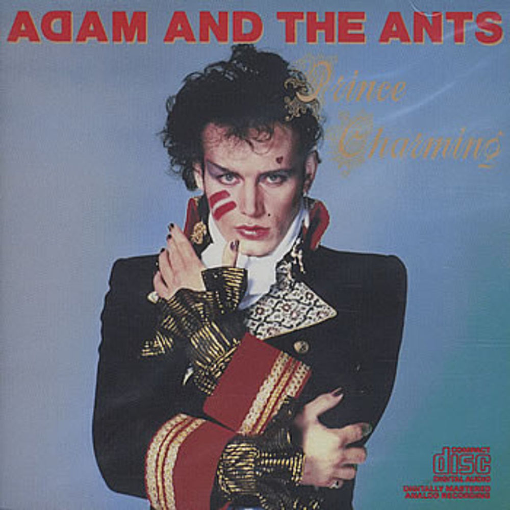 Adam & The Ants Prince Charming US CD album (CDLP) EK37615