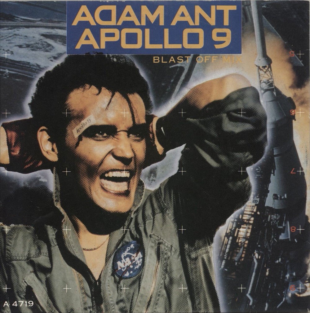 Adam Ant Apollo 9 UK 7" vinyl single (7 inch record / 45) A4719