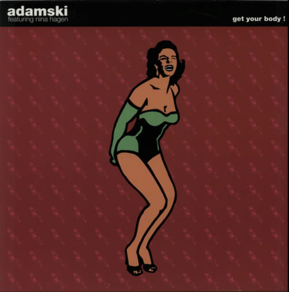 Adamski Get Your Body UK 12" vinyl single (12 inch record / Maxi-single) MCST1613