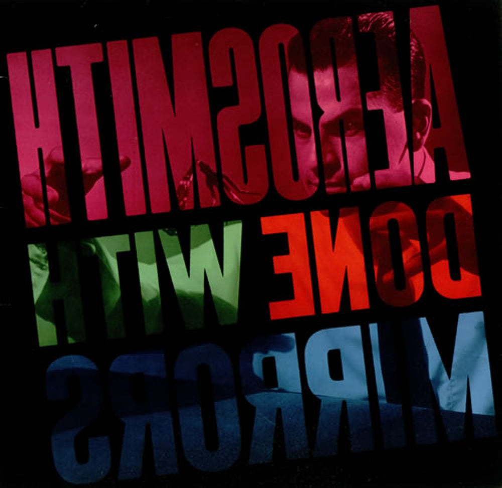 Aerosmith Done With Mirrors UK vinyl LP album (LP record) 924091-1