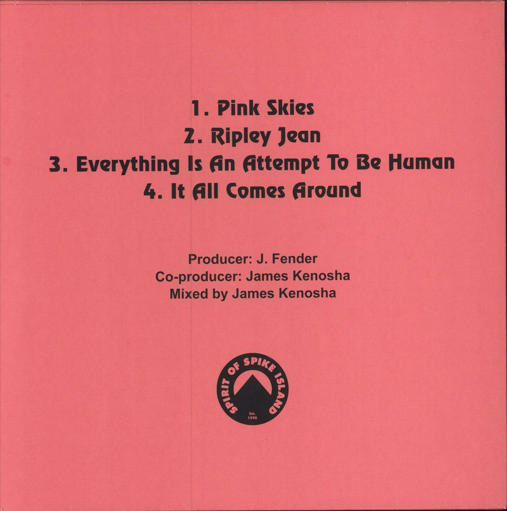 Afflecks Palace Everything Is An Attempt To Be Human EP UK 12" vinyl single (12 inch record / Maxi-single)