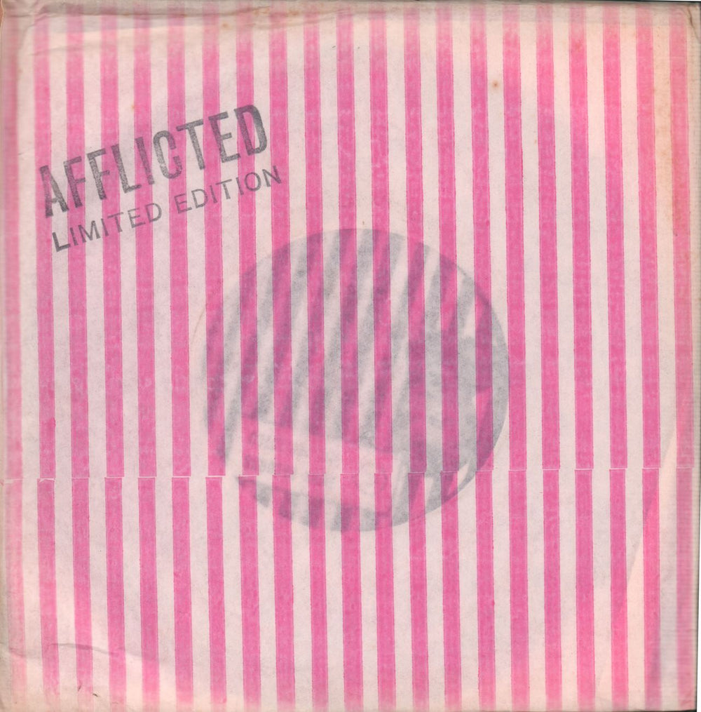 Afflicted The Afflicted Man's New One - Candy Bag Sleeve UK 7" vinyl single (7 inch record / 45) AFF4