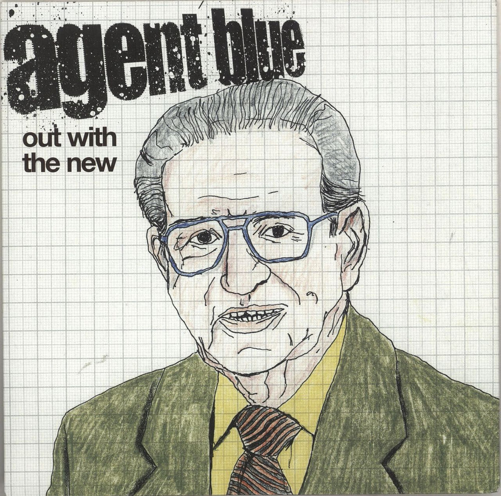 Agent Blue Out With The New UK 7" vinyl single (7 inch record / 45) NING176