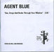 Agent Blue Sex, Drugs And Rocks Through Your Window UK Promo CD-R acetate CD-R ACETATE