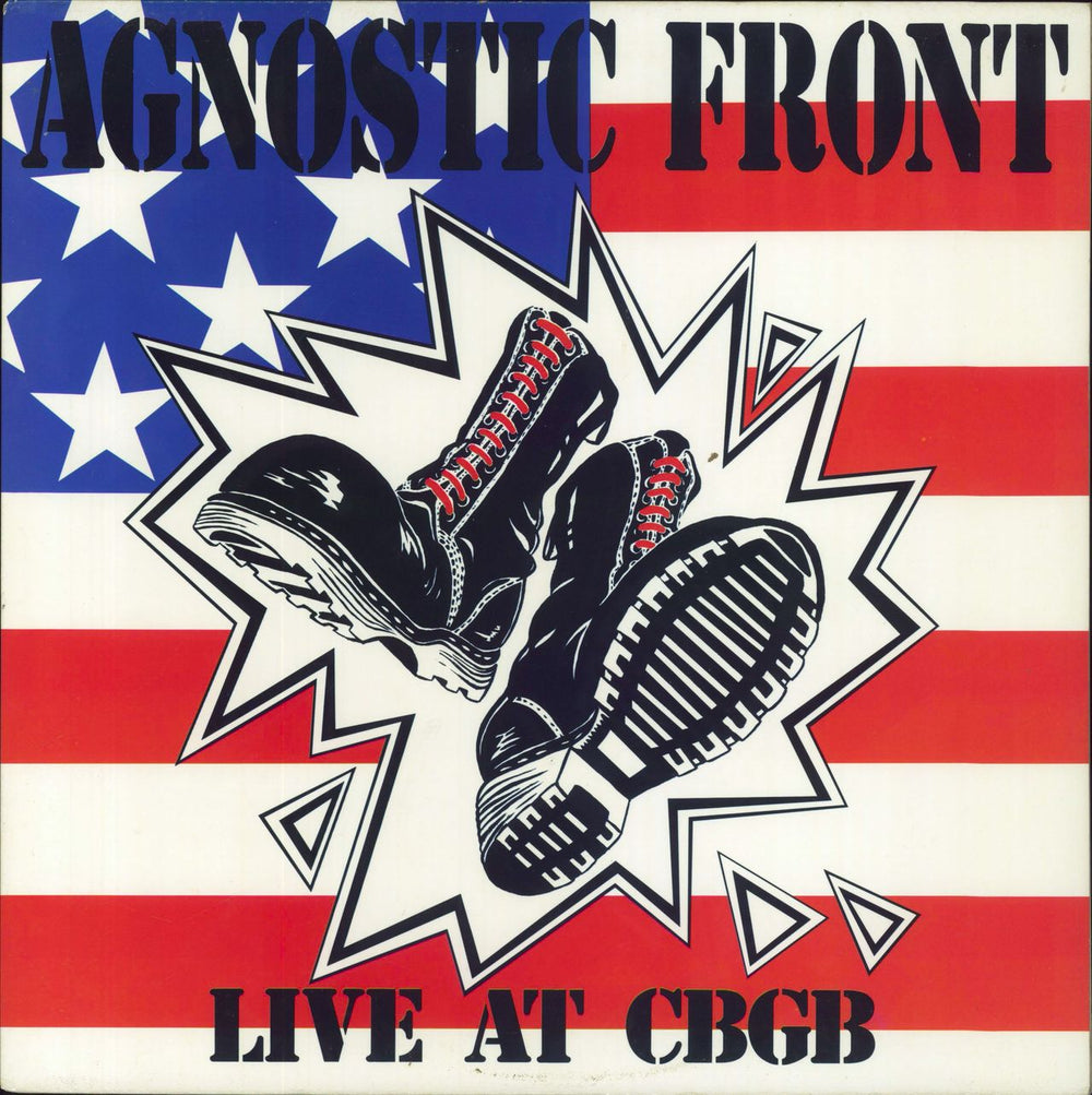 Agnostic Front Live At CBGB US vinyl LP album (LP record) 88561-3001-1