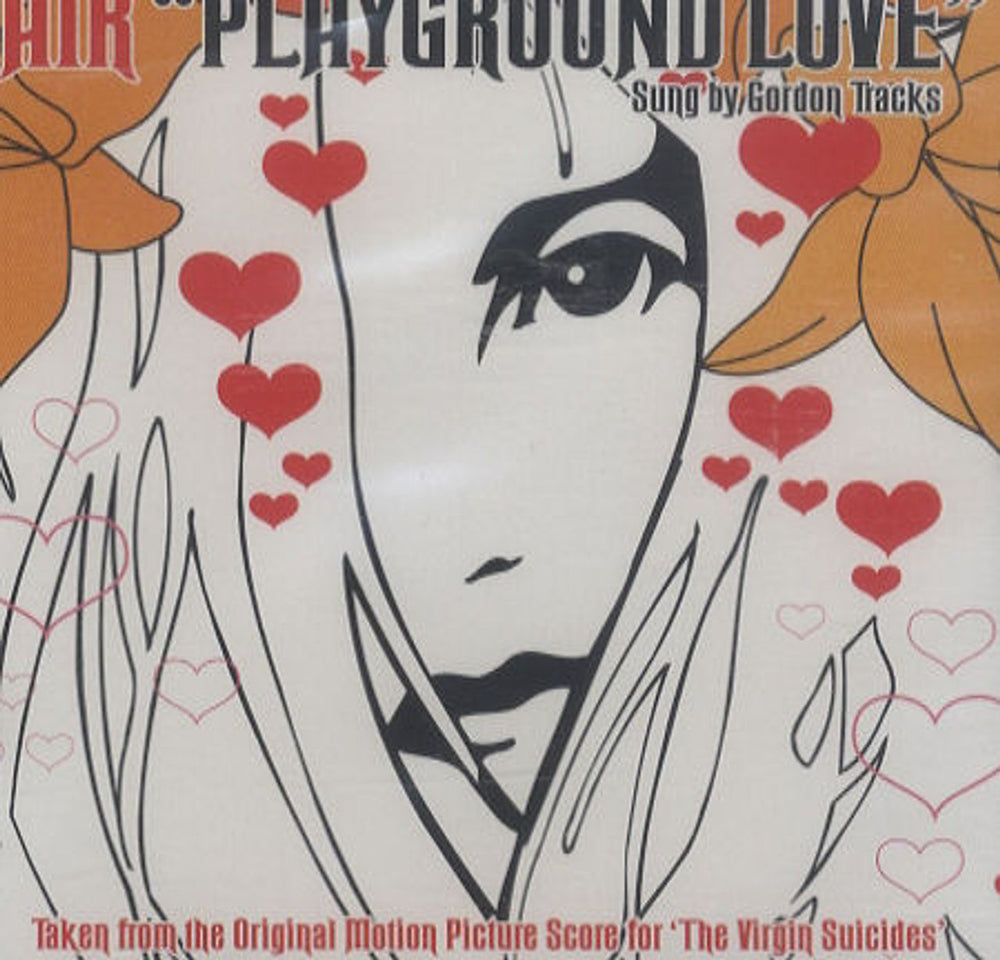 Air (French) Playground Love US Promo CD single (CD5 / 5") ASW69938-2