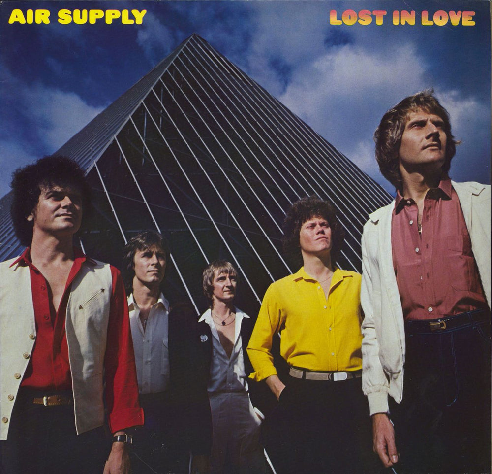 Air Supply Lost In Love German vinyl LP album (LP record) 209045