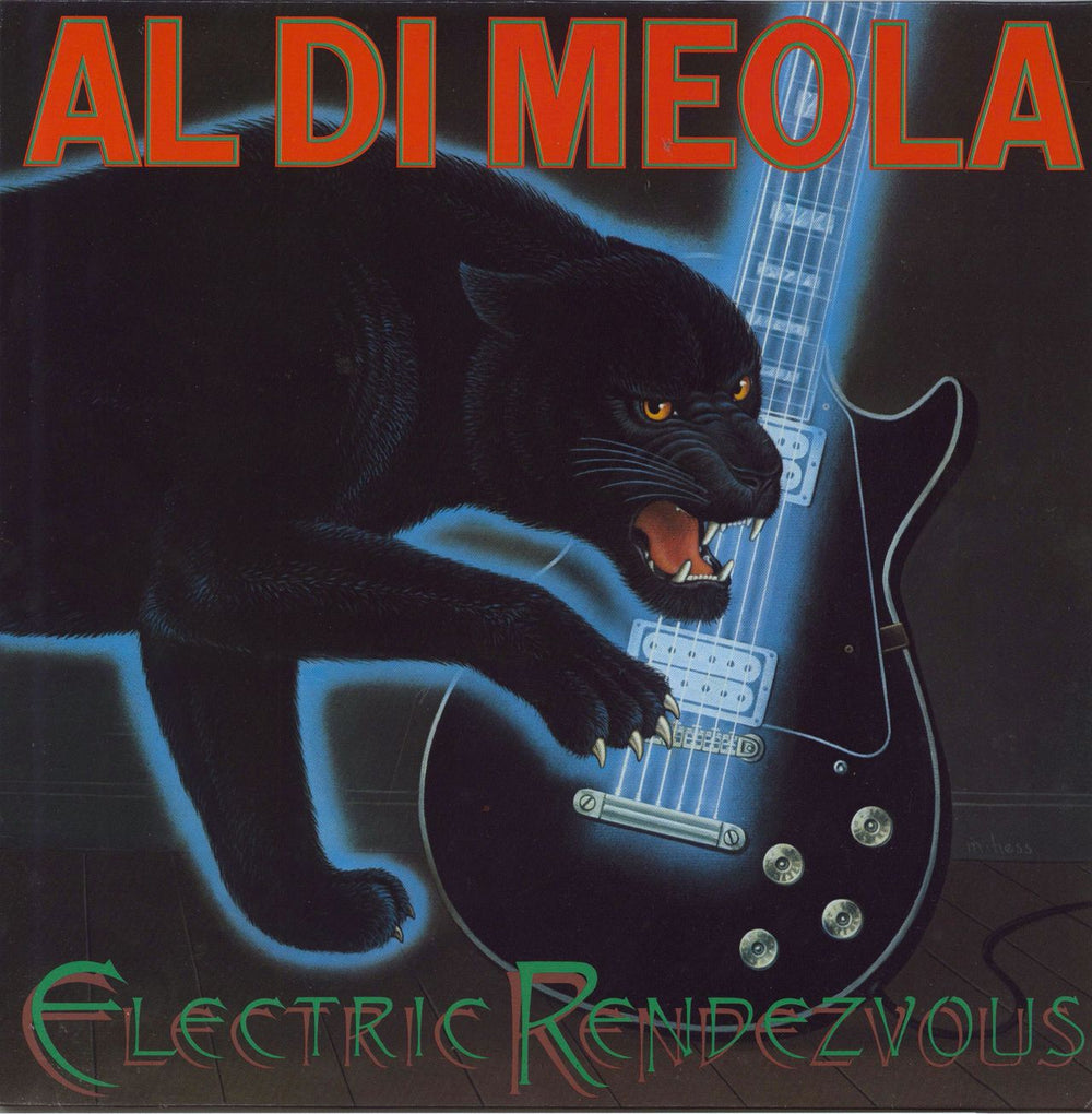 Al Di Meola Electric Rendezvous Dutch vinyl LP album (LP record) CBS85437