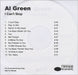 Al Green I Can't Stop - plain sleeve UK Promo CD-R acetate CD-R ACETATE