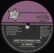 Al Green Keep On Pushing Love UK 7" vinyl single (7 inch record / 45) MSV026