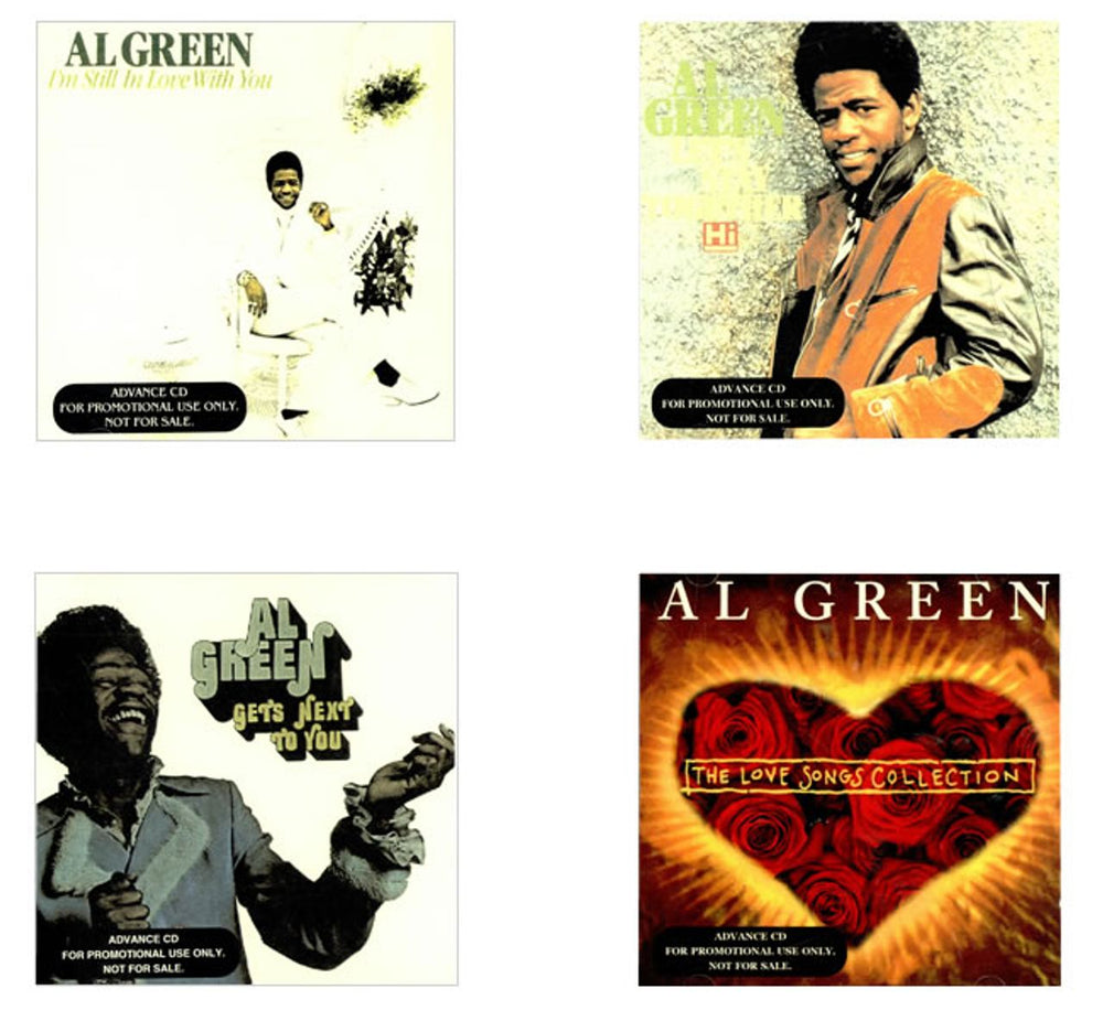 Al Green Remastered US Promo CD-R acetate AEECRRE244094