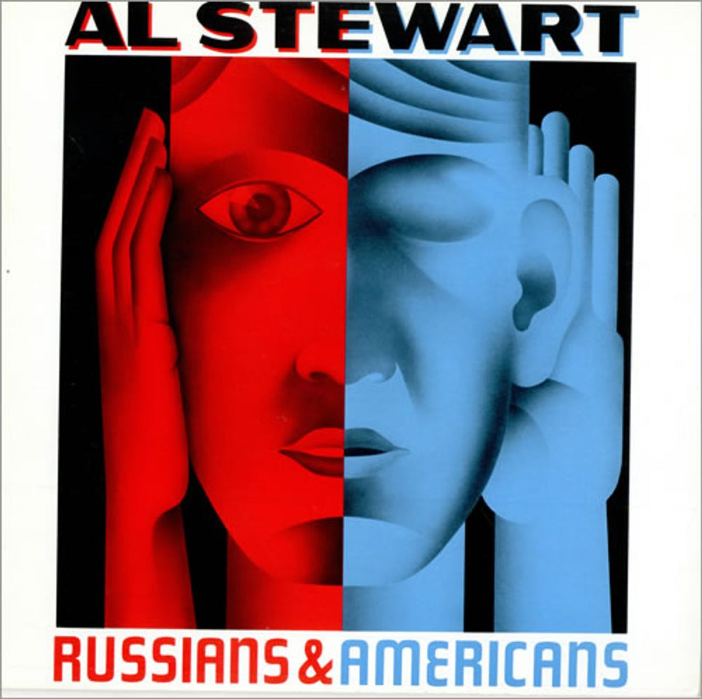 Al Stewart Russians And Americans German vinyl LP album (LP record) PL70307