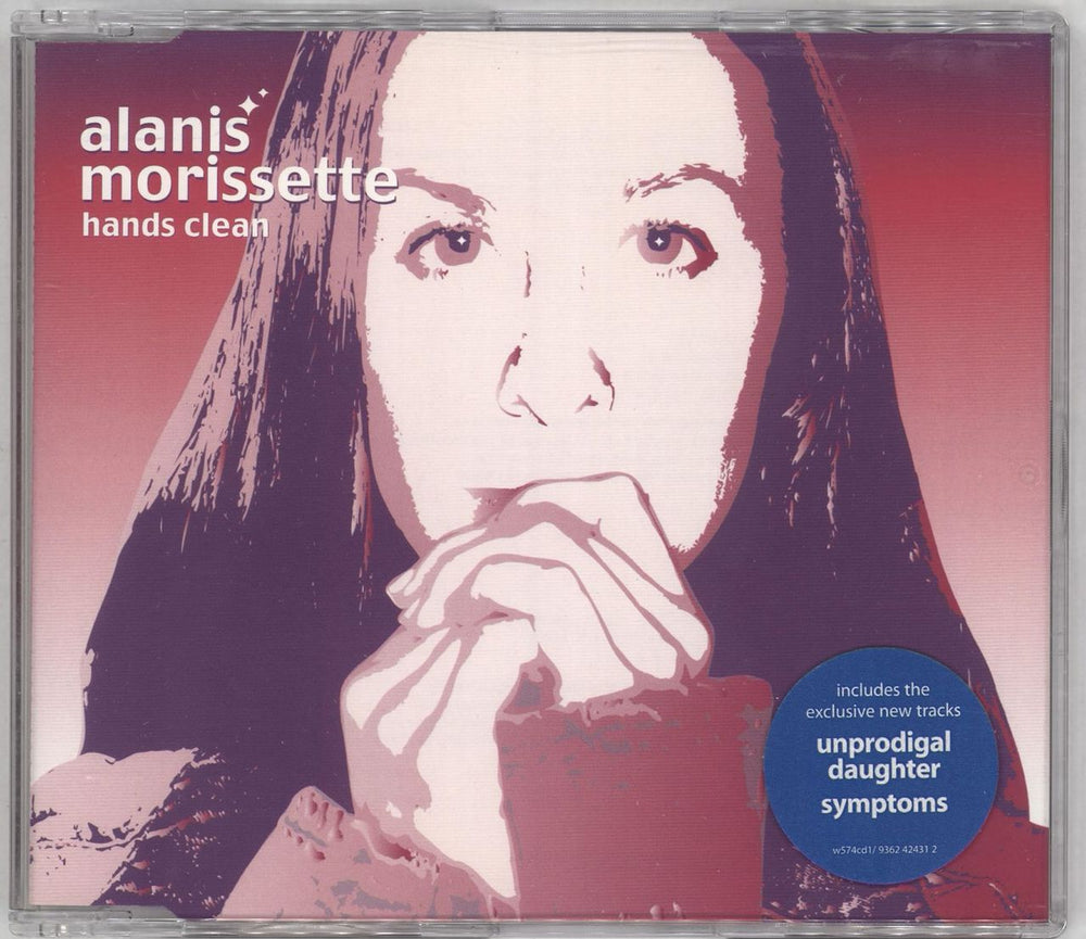 Alanis Morissette Hands Clean - CDs 1 & 2 UK 2-CD single set (Double CD single) W574CD1/CD2
