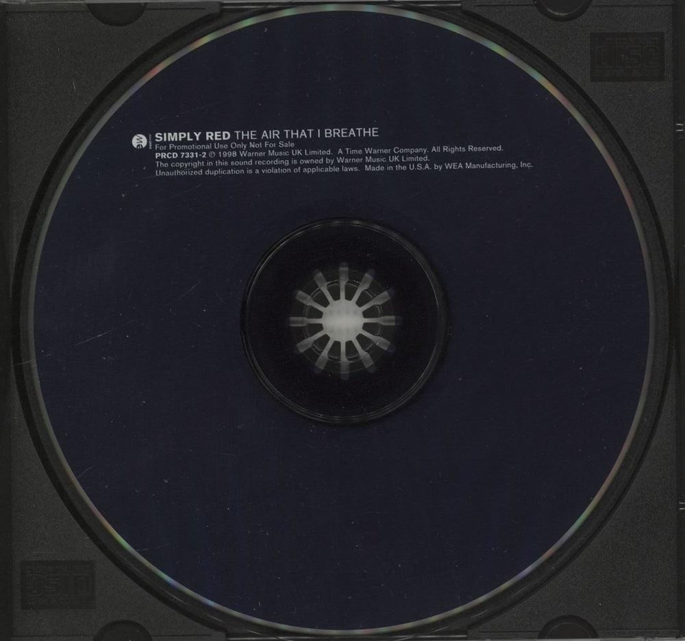 Alanis Morissette International Special Coupling UK Promo CD-R acetate CD-R