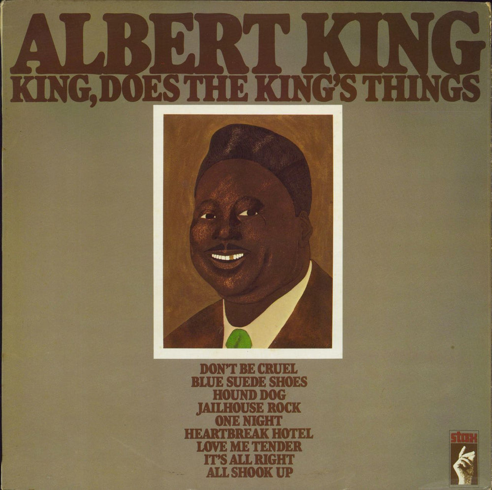 Albert King King, Does The King's Things UK vinyl LP album (LP record) SXATS1017