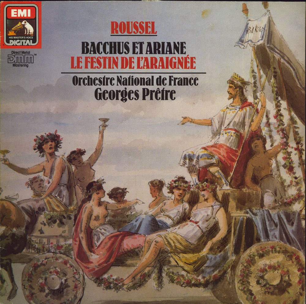 Albert Roussel Bacchus And Ariadne / Le Festin De L'Araignee German vinyl LP album (LP record) EL2703331