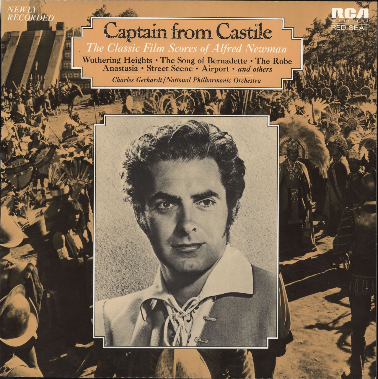 Alfred Newman Captain From Castile - The Classic Film Scores Of Alfred Newman Australian vinyl LP album (LP record) ARL1-0184